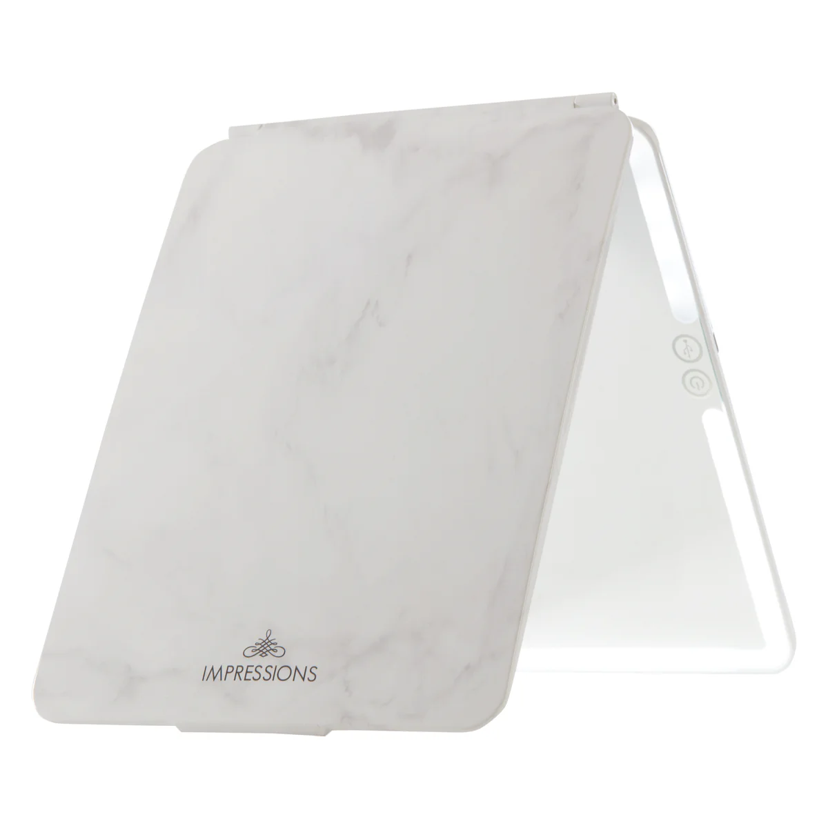 Touch Pad 2.0 Rechargeable LED Makeup Mirror with Flip Cover - Image 15