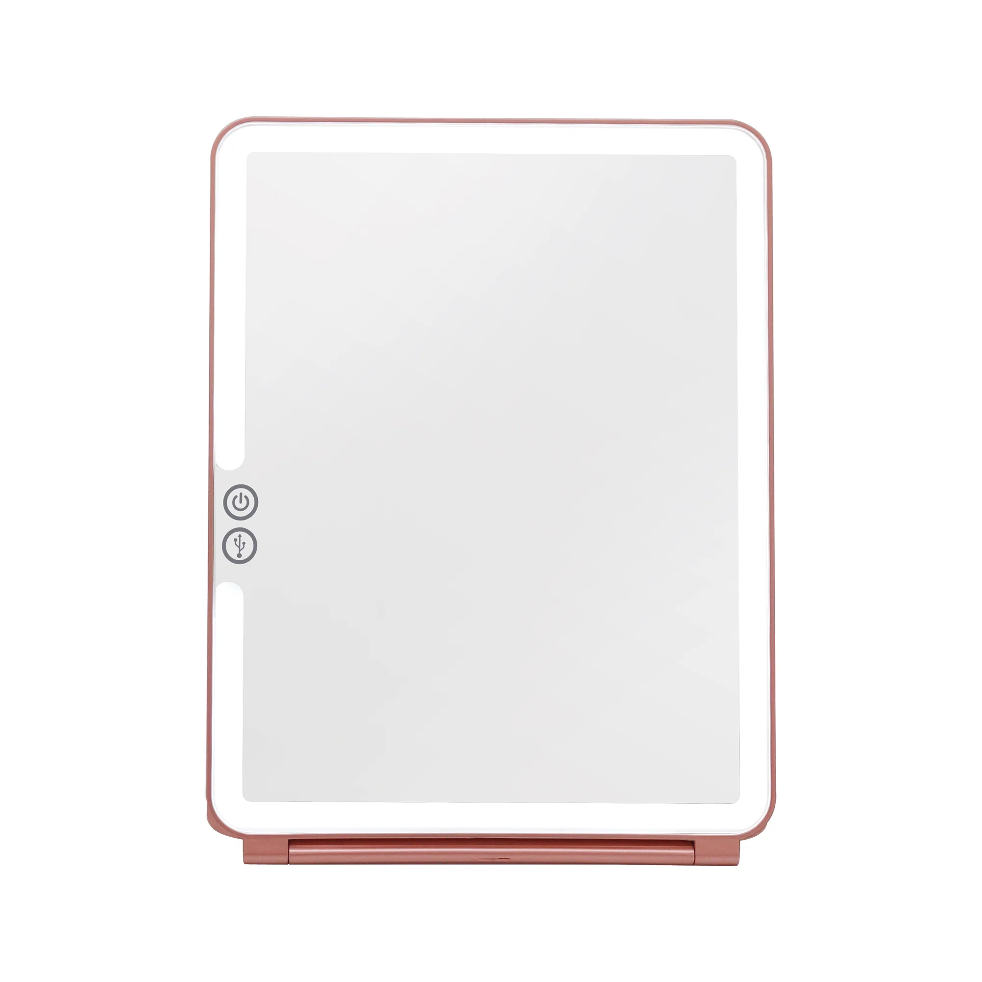 Touch Pad 2.0 Rechargeable LED Makeup Mirror with Flip Cover - Image 7