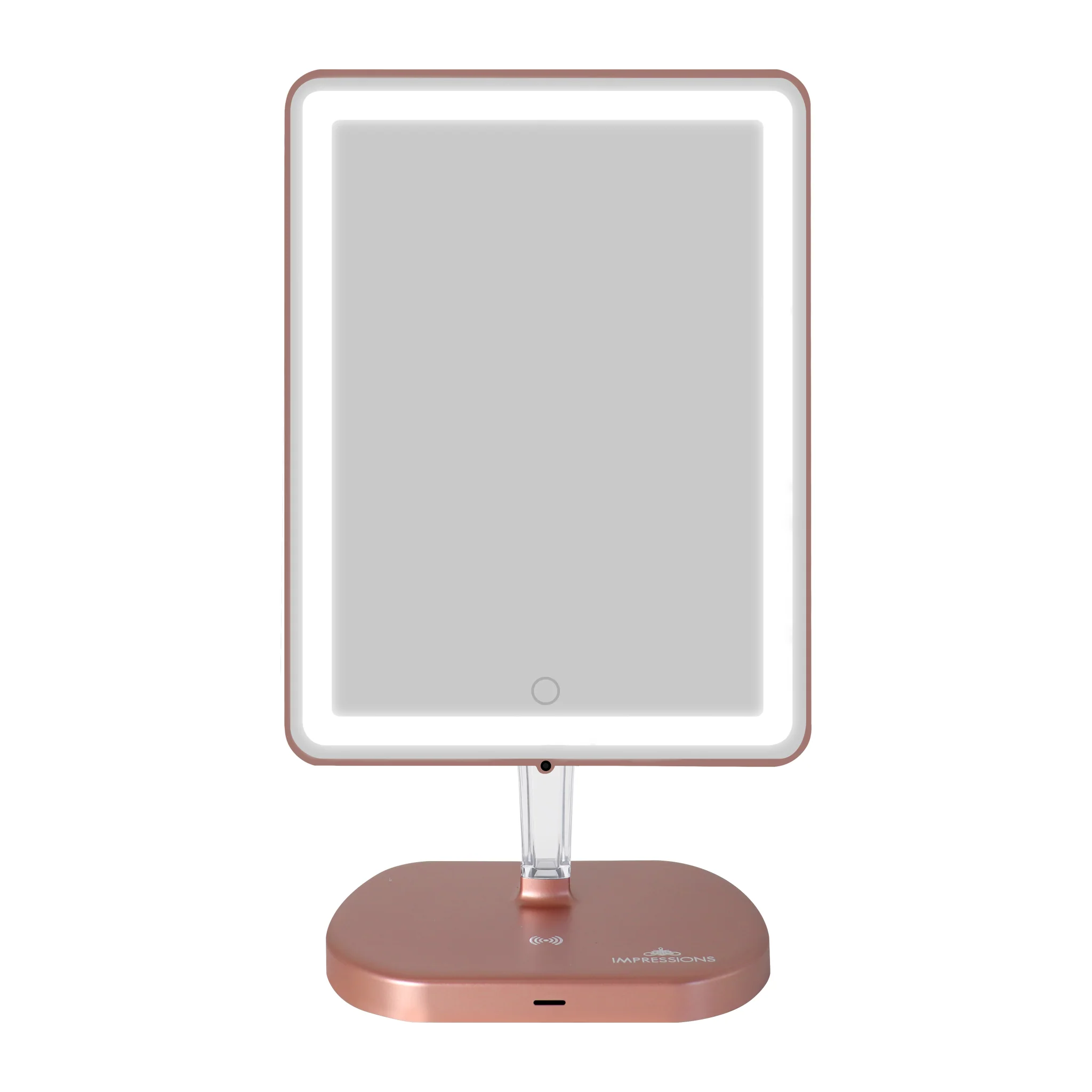 Touch Pro 2.0 LED Makeup Mirror with Qi Charging Base - Image 10