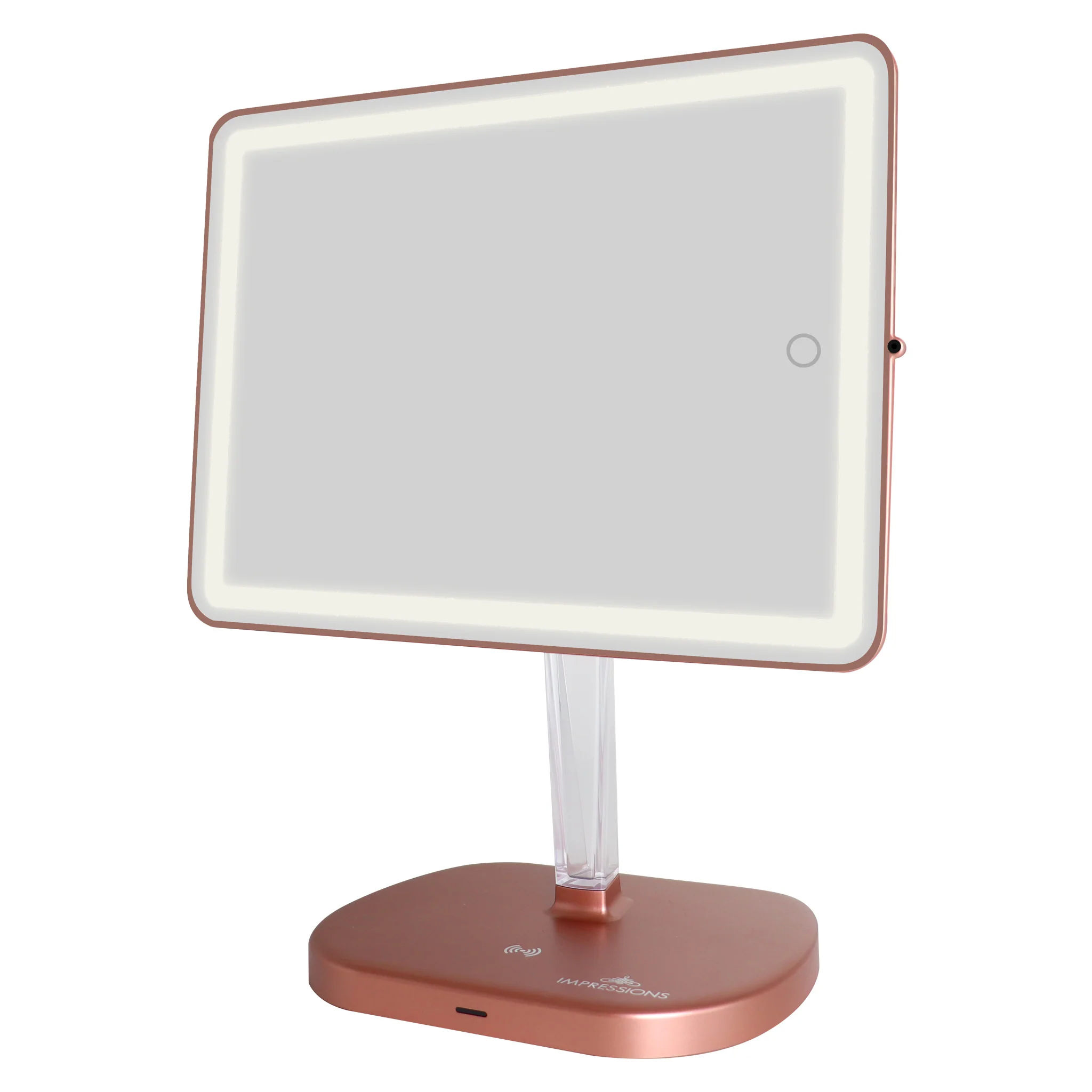 Touch Pro 2.0 LED Makeup Mirror with Qi Charging Base - Image 13