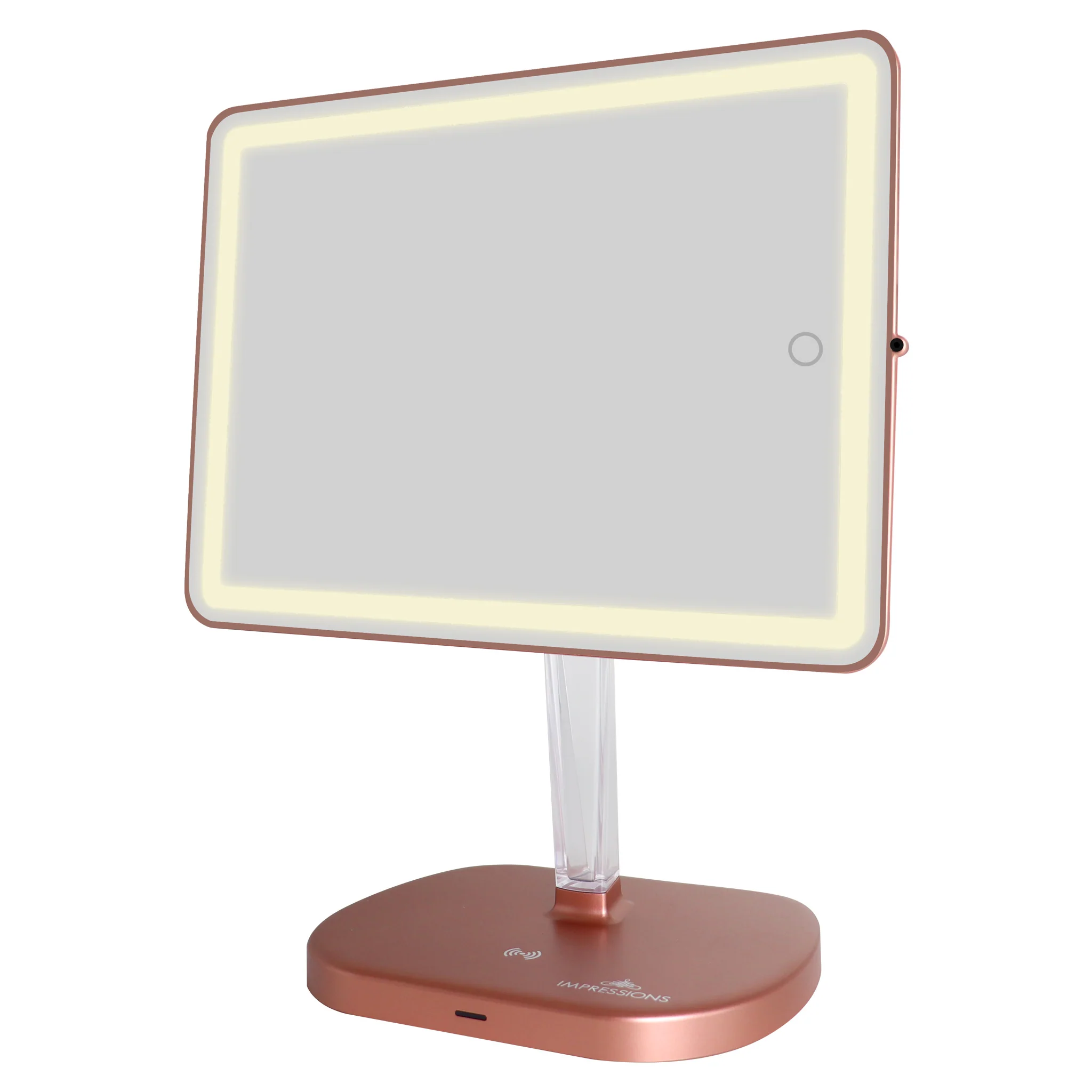 Touch Pro 2.0 LED Makeup Mirror with Qi Charging Base - Image 14