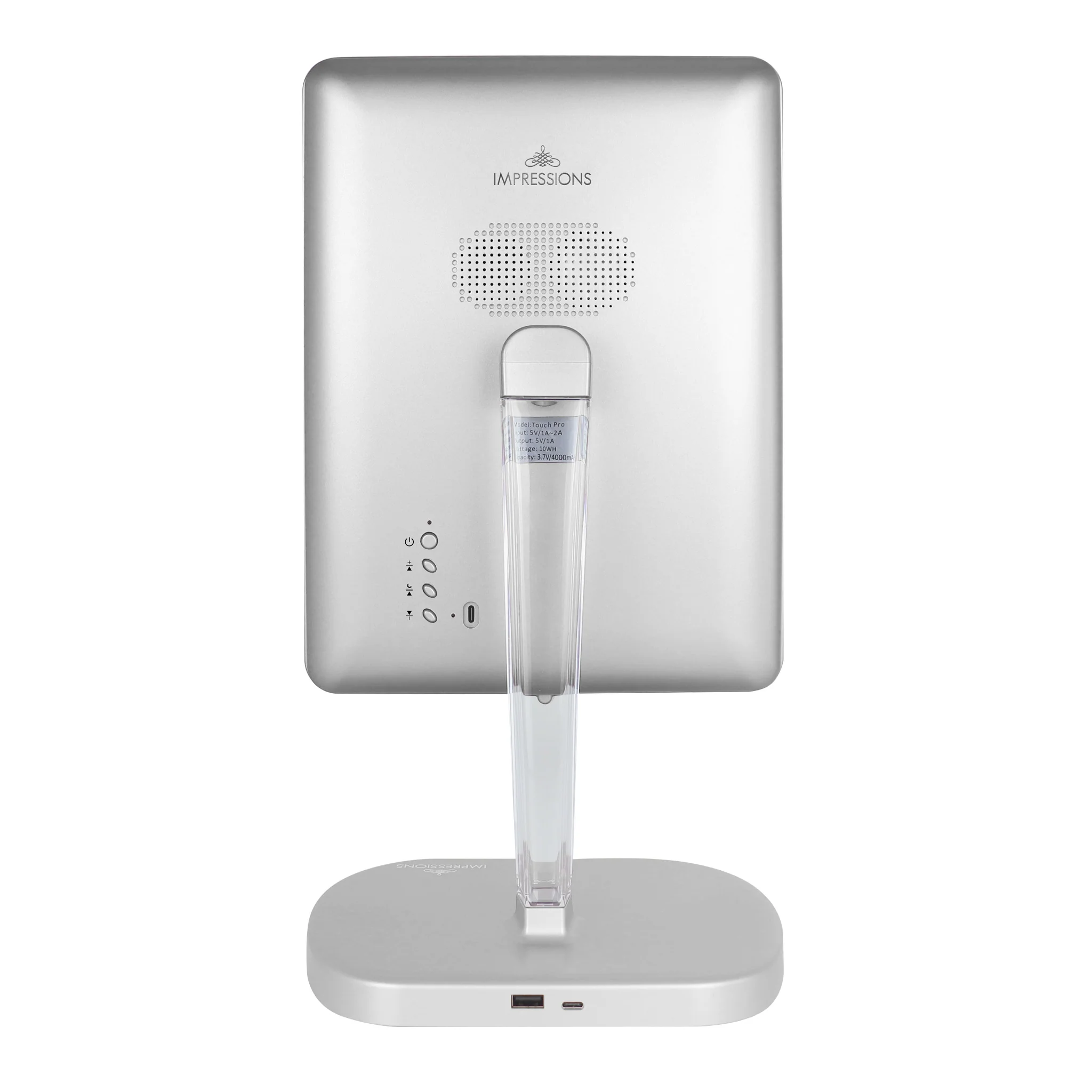 Touch Pro 2.0 LED Makeup Mirror with Qi Charging Base - Image 23