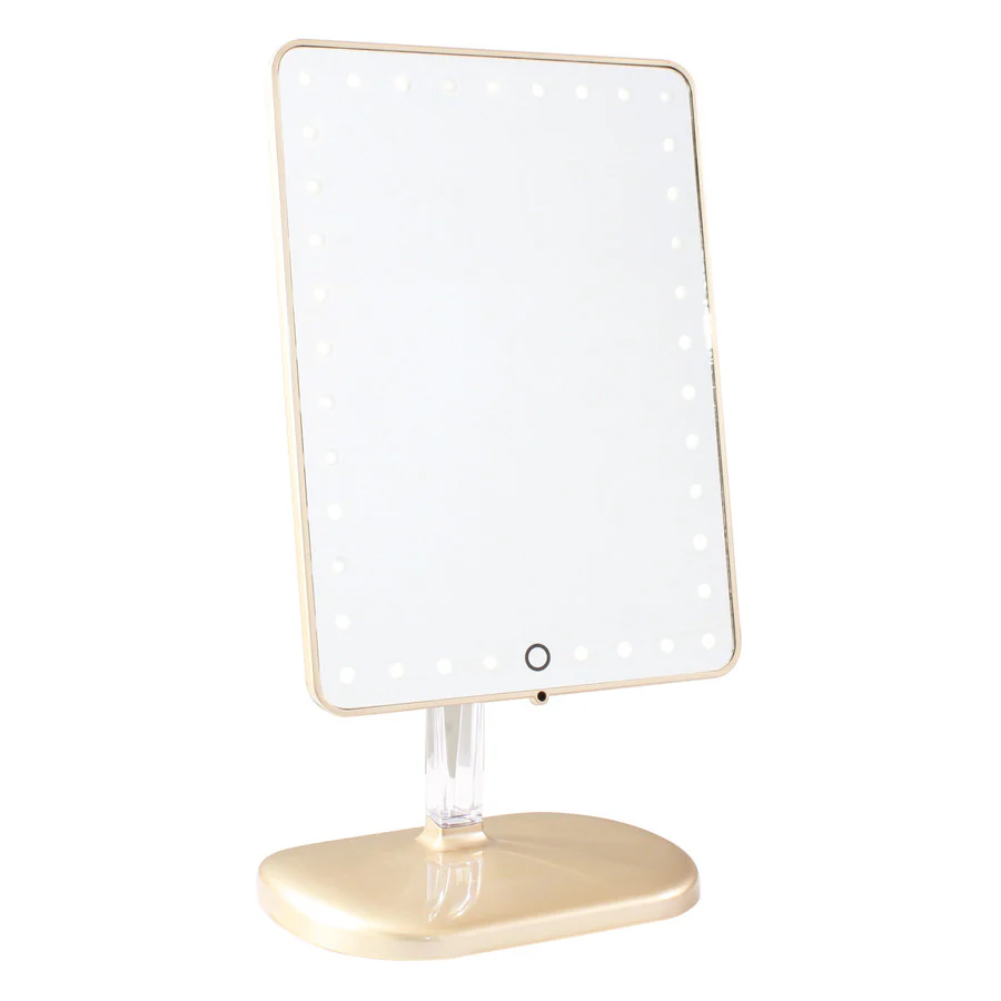 Touch Pro LED Makeup Mirror with Bluetooth Audio+Speakerphone & USB Charger - Image 12