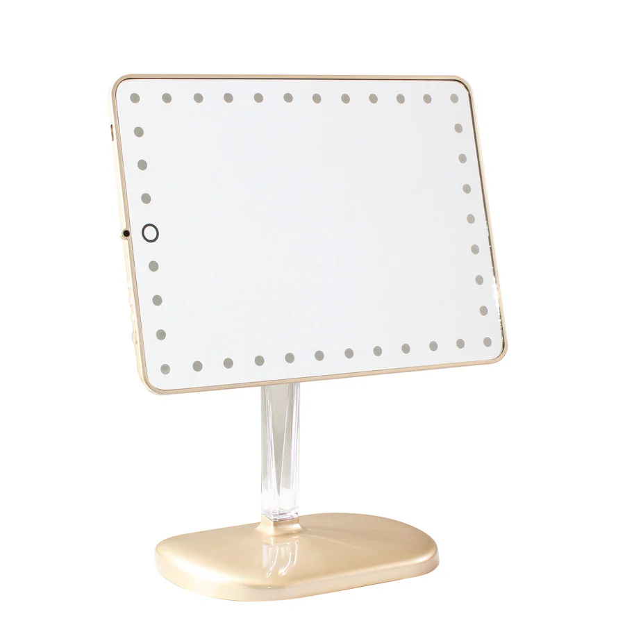 Touch Pro LED Makeup Mirror with Bluetooth Audio+Speakerphone & USB Charger - Image 13