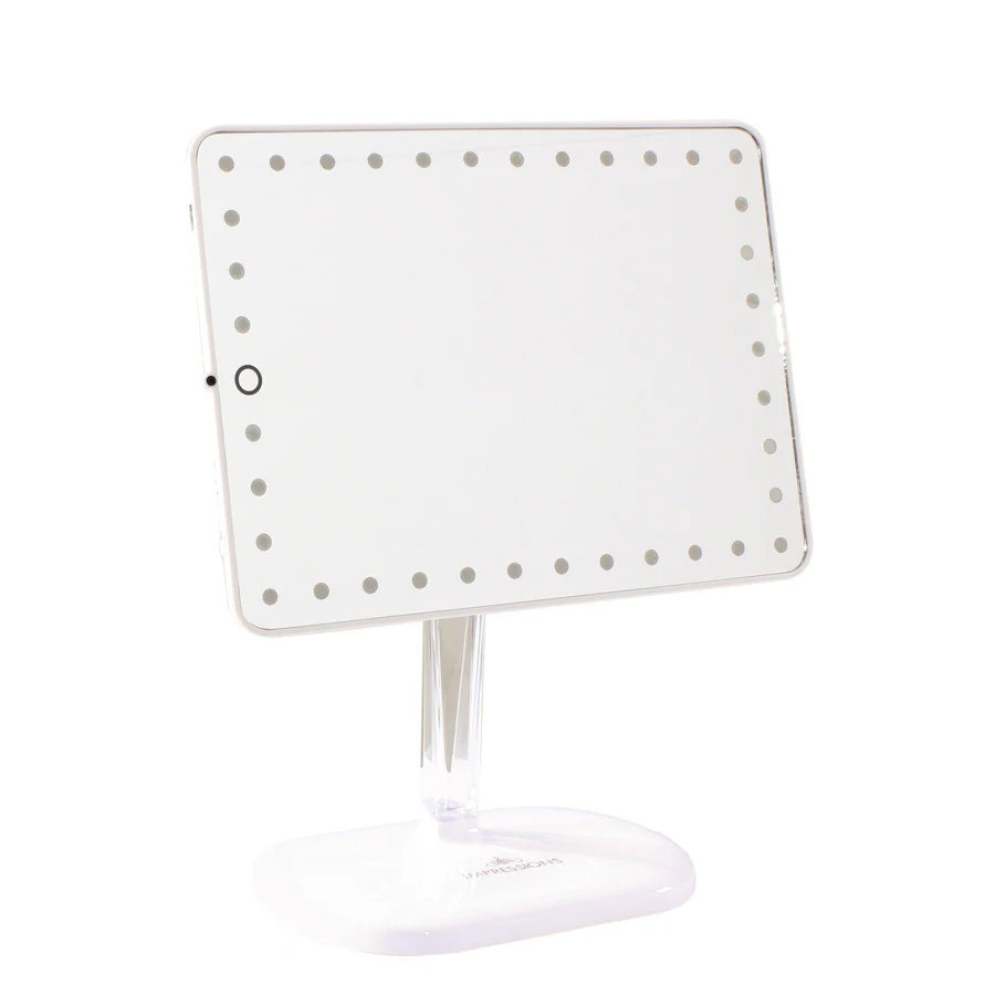 Touch Pro LED Makeup Mirror with Bluetooth Audio+Speakerphone & USB Charger - Image 2