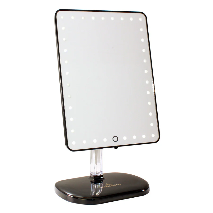 Touch Pro LED Makeup Mirror with Bluetooth Audio+Speakerphone & USB Charger - Image 9