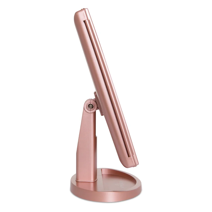 Touch Trifold 2.0 LED Makeup Mirror with Magnification - Image 6