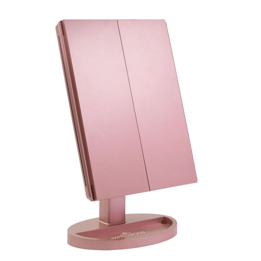 Touch Trifold XL Dimmable LED Makeup Mirror - Image 8