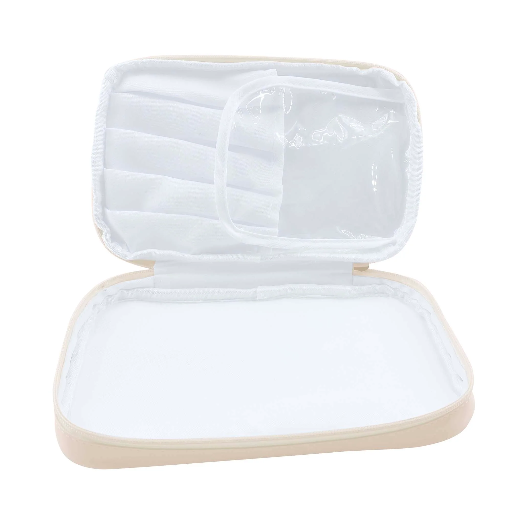Valencia Double Layer Makeup Bag - Image 3