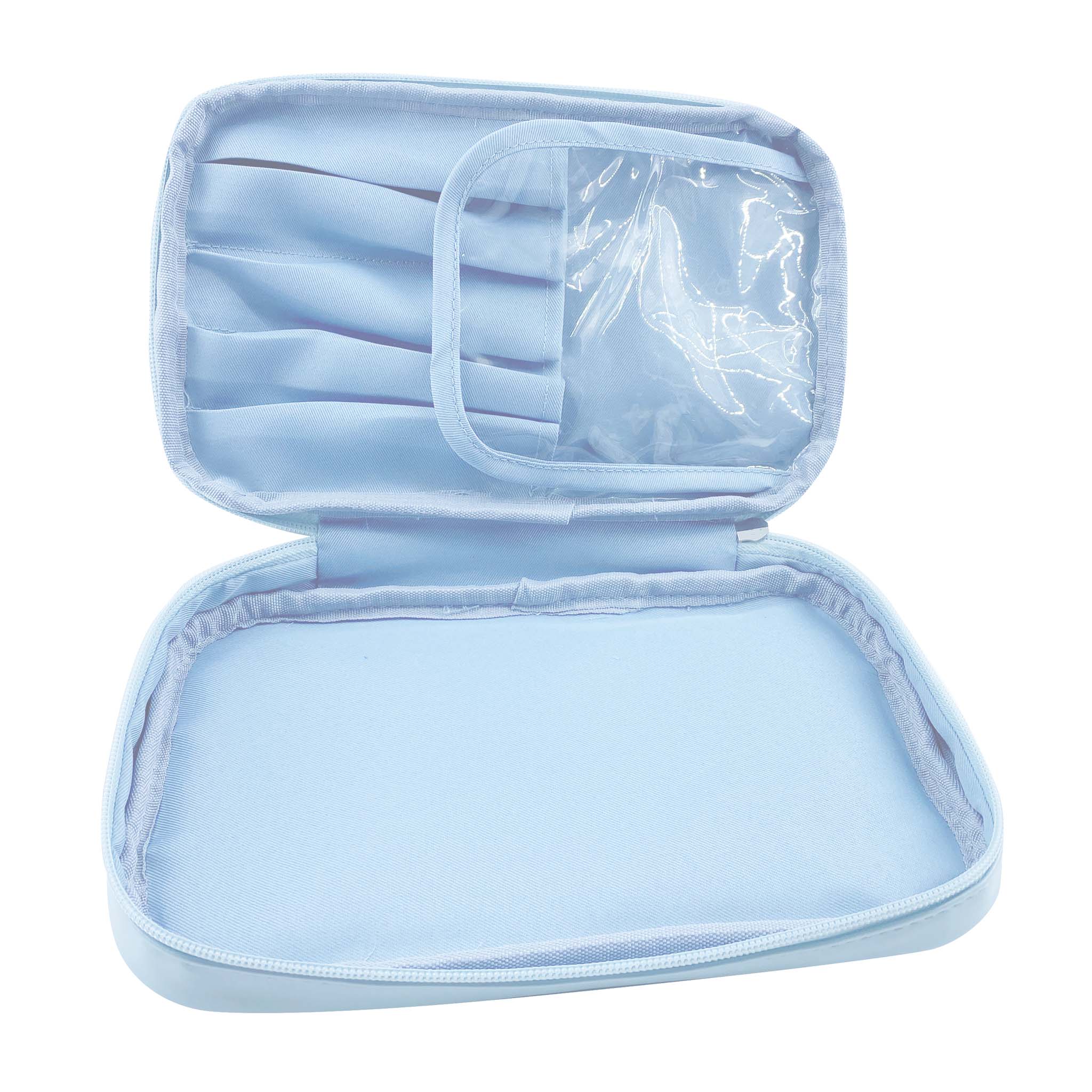 Valencia Double Layer Makeup Bag - Image 7
